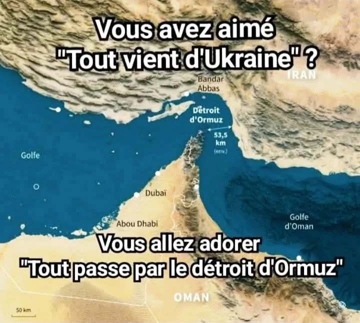 Détroit d’Ormuz : quand tout devient le prétexte idéal