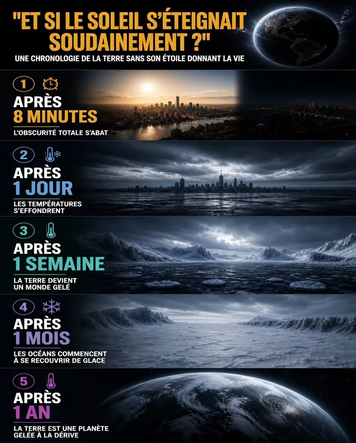 Et si le Soleil s’éteignait soudainement ?
