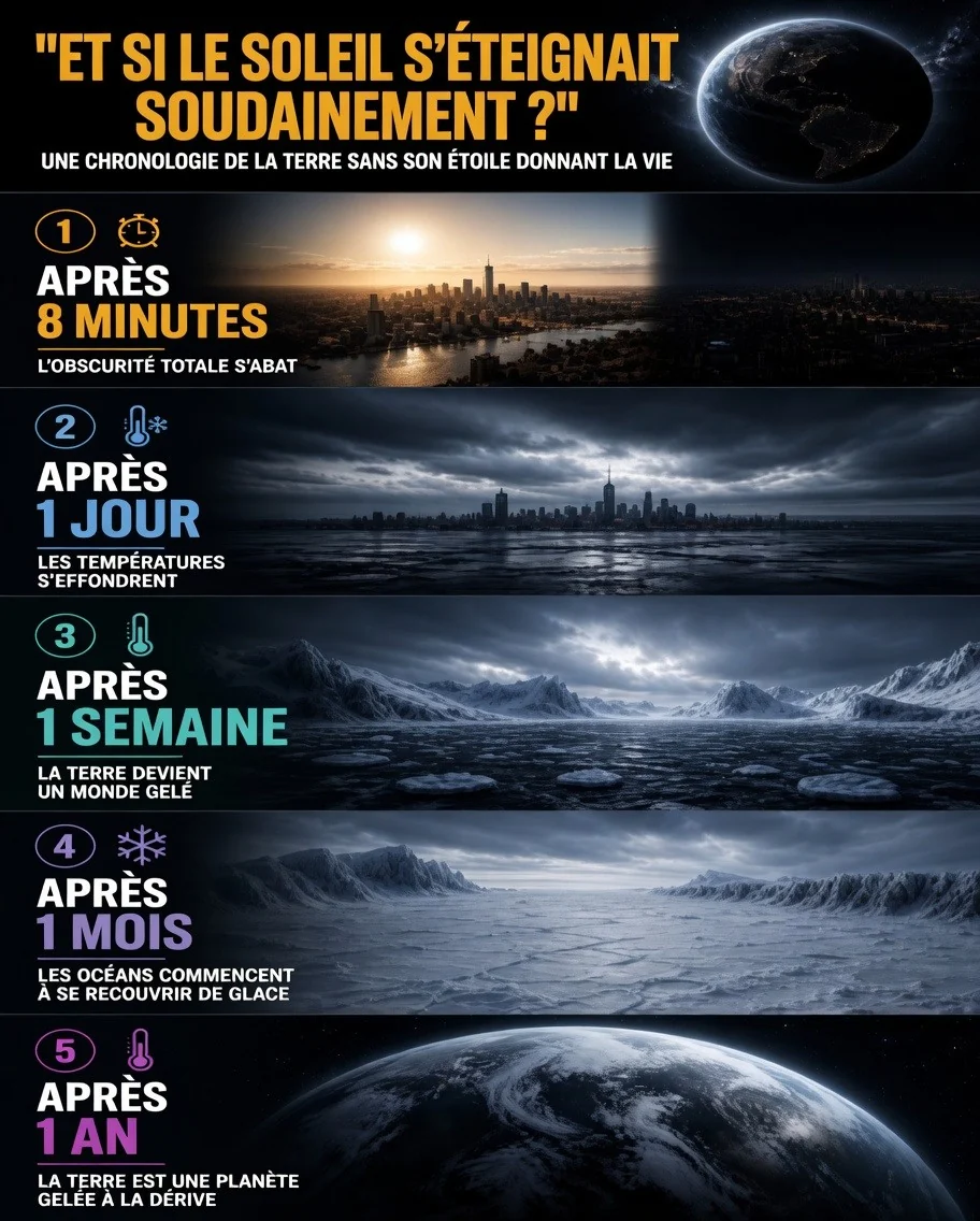 Et si le Soleil s’éteignait soudainement ?