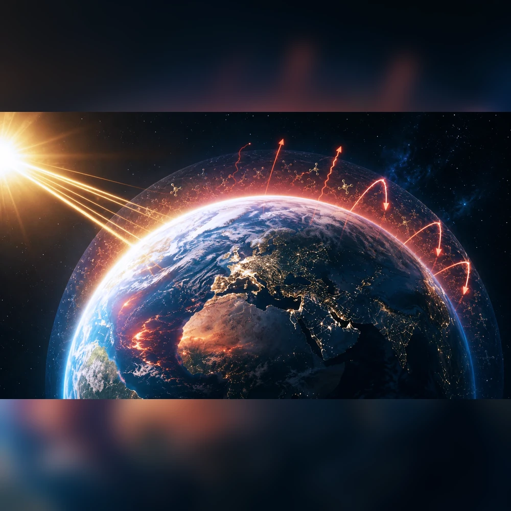 Le réchauffement climatique expliqué simplement !