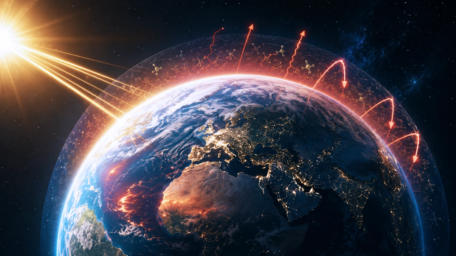 Le réchauffement climatique expliqué simplement !