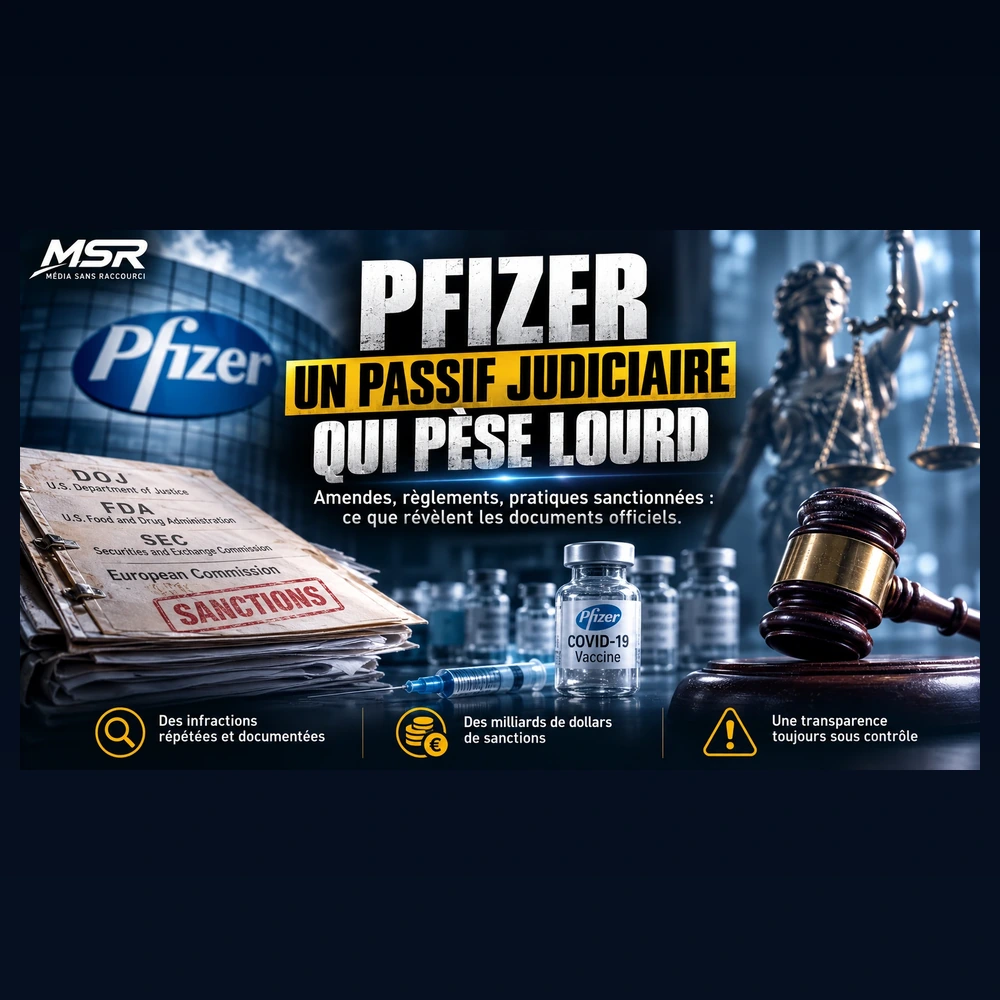 Pfizer : ce que révèle réellement son passif judiciaire