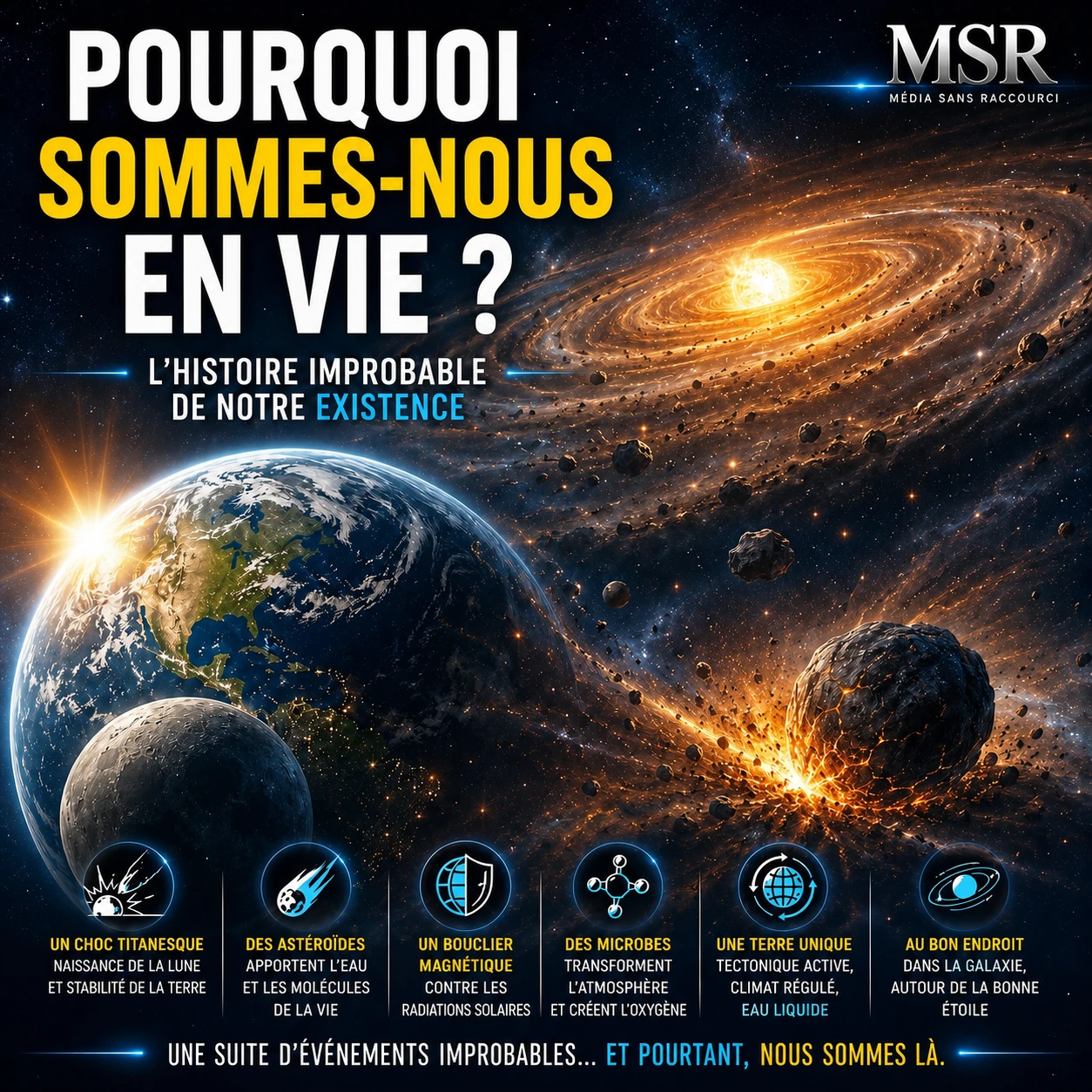 Pourquoi sommes-nous en vie ?